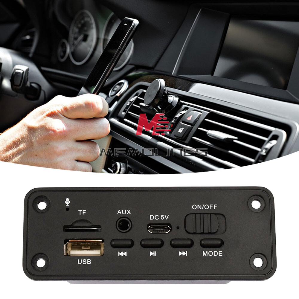 Audio Amplifier Decoder Board Audio Module USB TF Radio Bluetooth Car MP3 Player