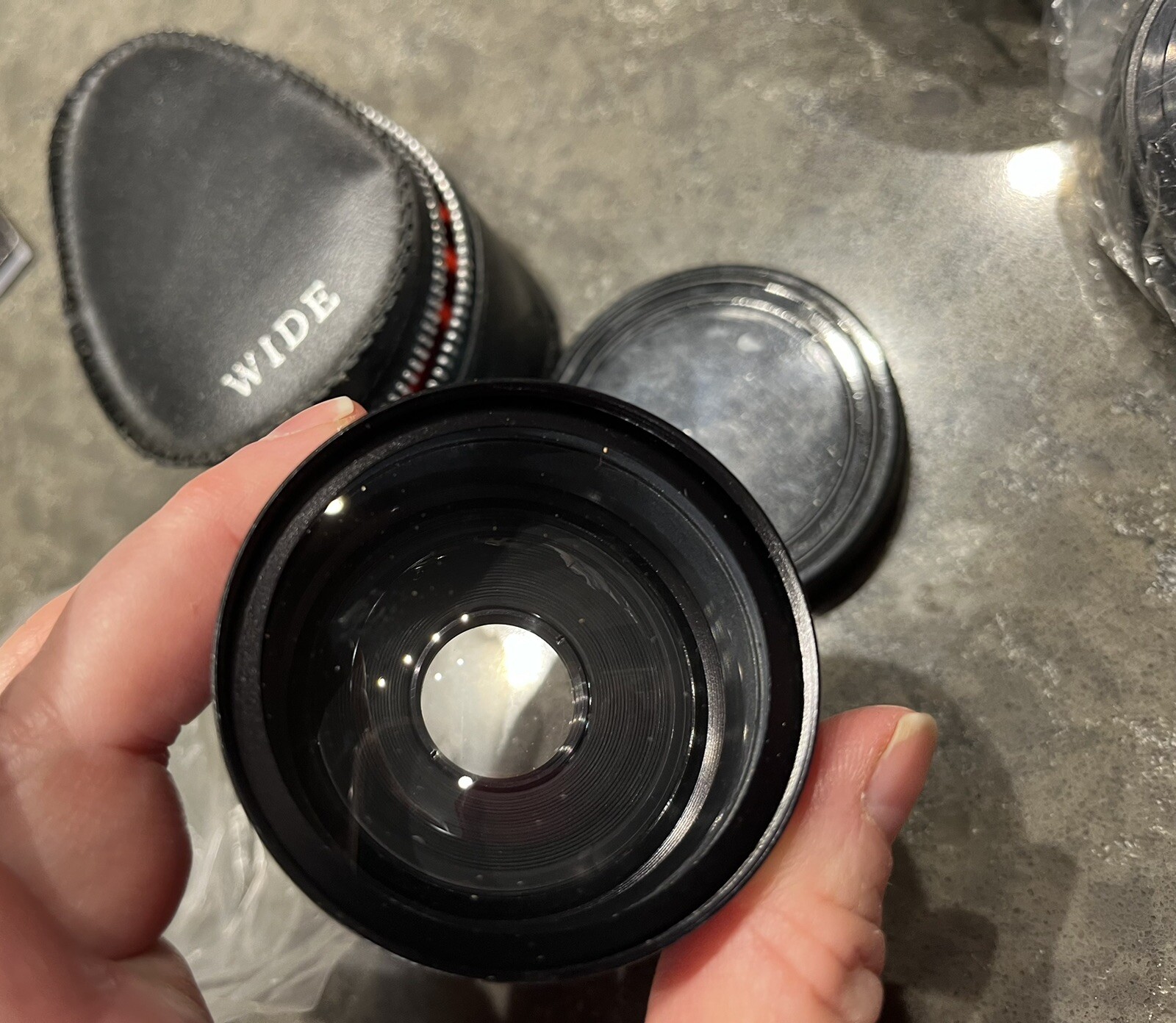 Cambron 6X6 LENS - Set Of 2- WIDEANGLE AND Telephoto