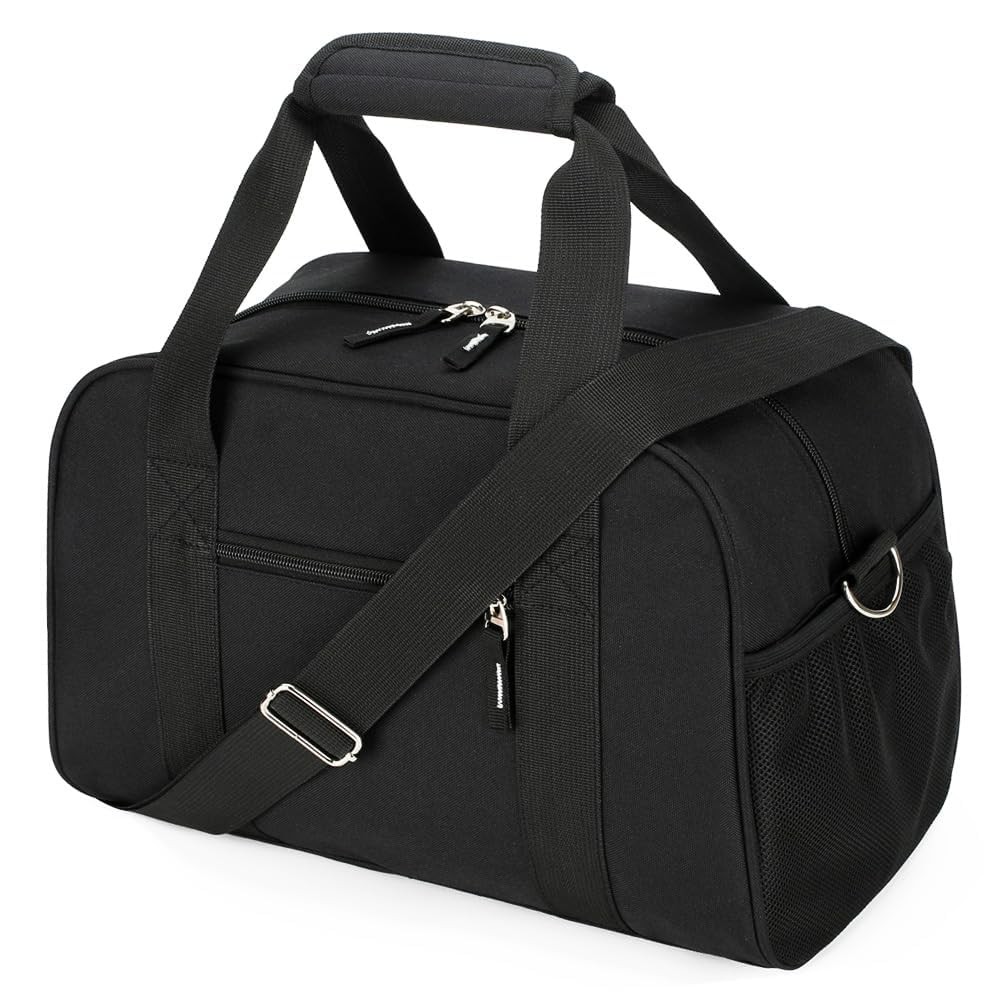 14 inch Small Gym Bag, Mini Duffel Bag for Women & Men, Carry On Lightweight ...