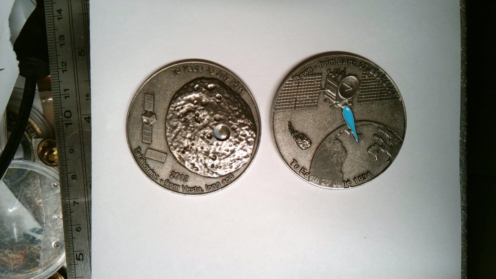 CHALLENGE COIN TATAHOUINE FROM VESTA LONG AGO DAWN FROM EARTH JUNE 1931 RARE