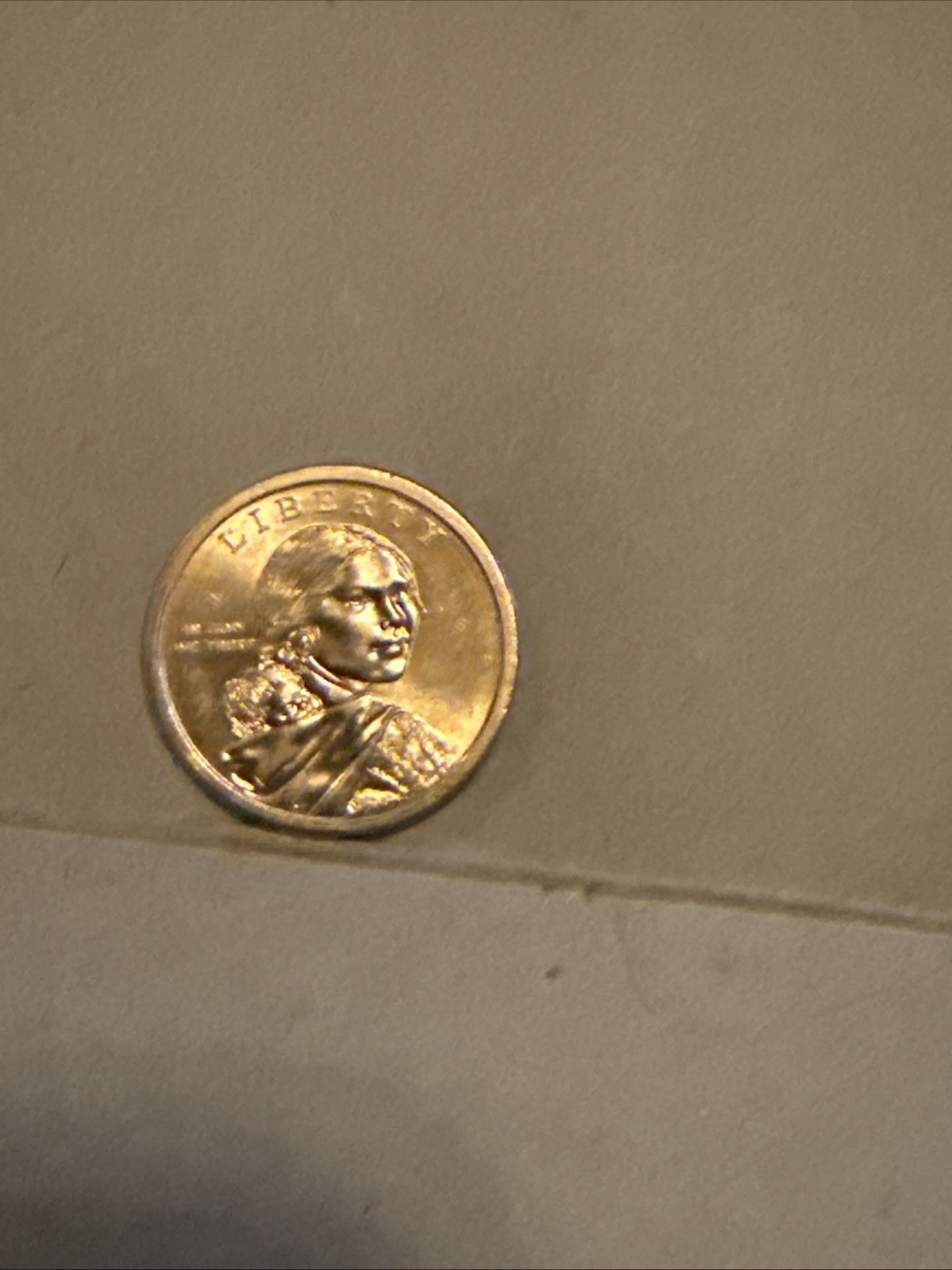 2010 RARE Sacagawea Dollar W Errors; Off Center Front & Back Date & Mint On Side