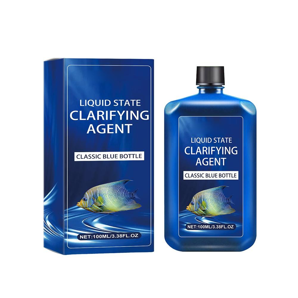 Fast-Acting Aquarium Water Clarifier, Powerful Freshwater Aquarium Purification