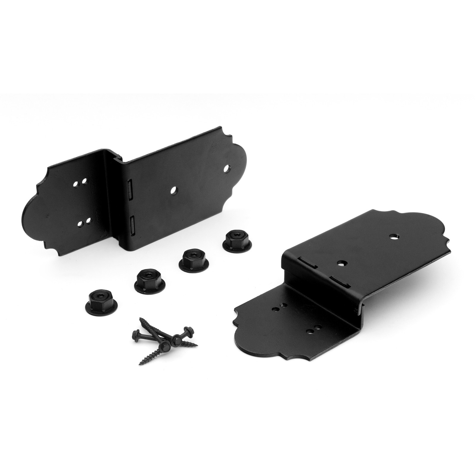 OZCO 56636 Laredo Sunset 8-inch Post to Beam Bolt Offset Connector, (2 per Pack)