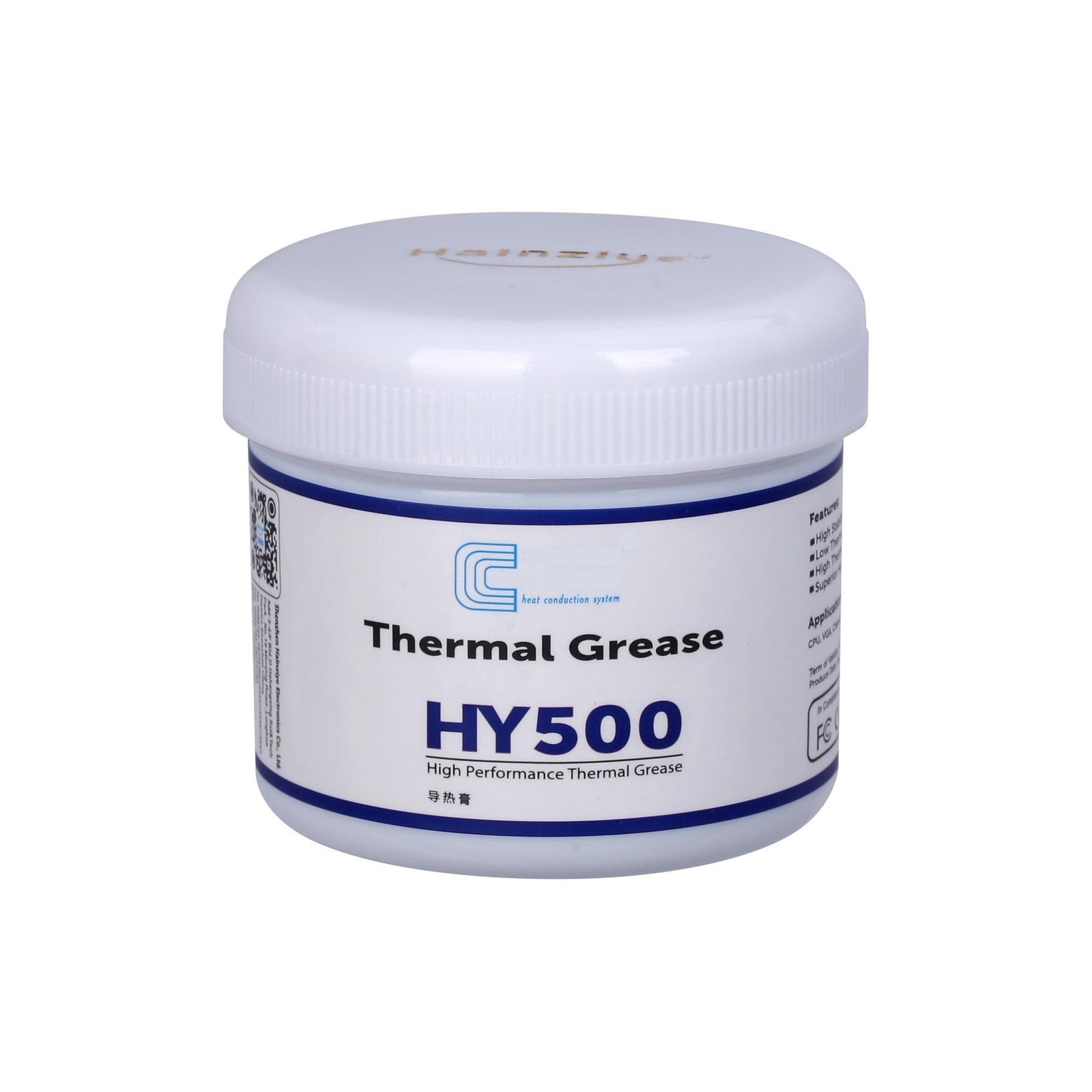 HY500-100g CPU Thermal Heatsink Grease Paste Compound Thermal Conductivity 1...