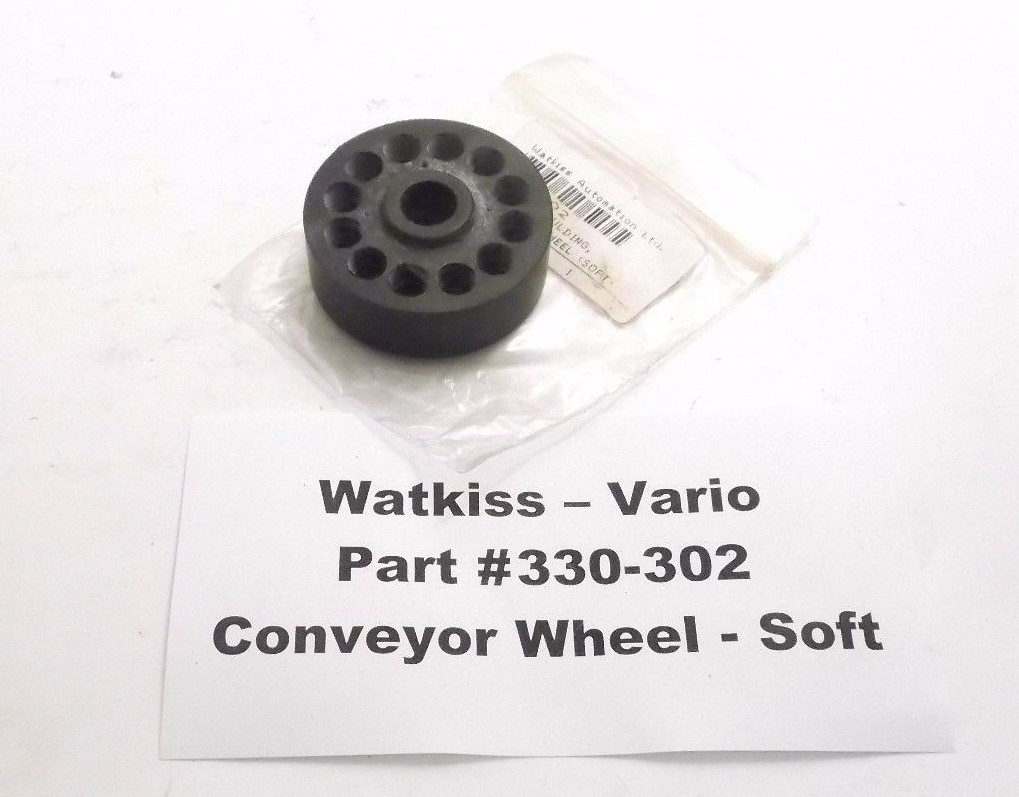 WATKISS VARIO 330-302 Conveyor Wheel - Soft - Prepaid Shipping