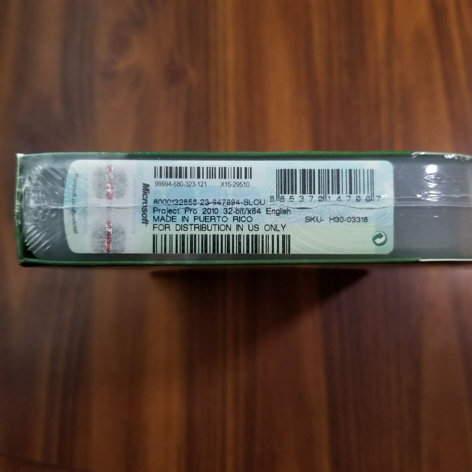 NEW Microsoft Project Professional 2010 Full Version RETAIL SEALED Box