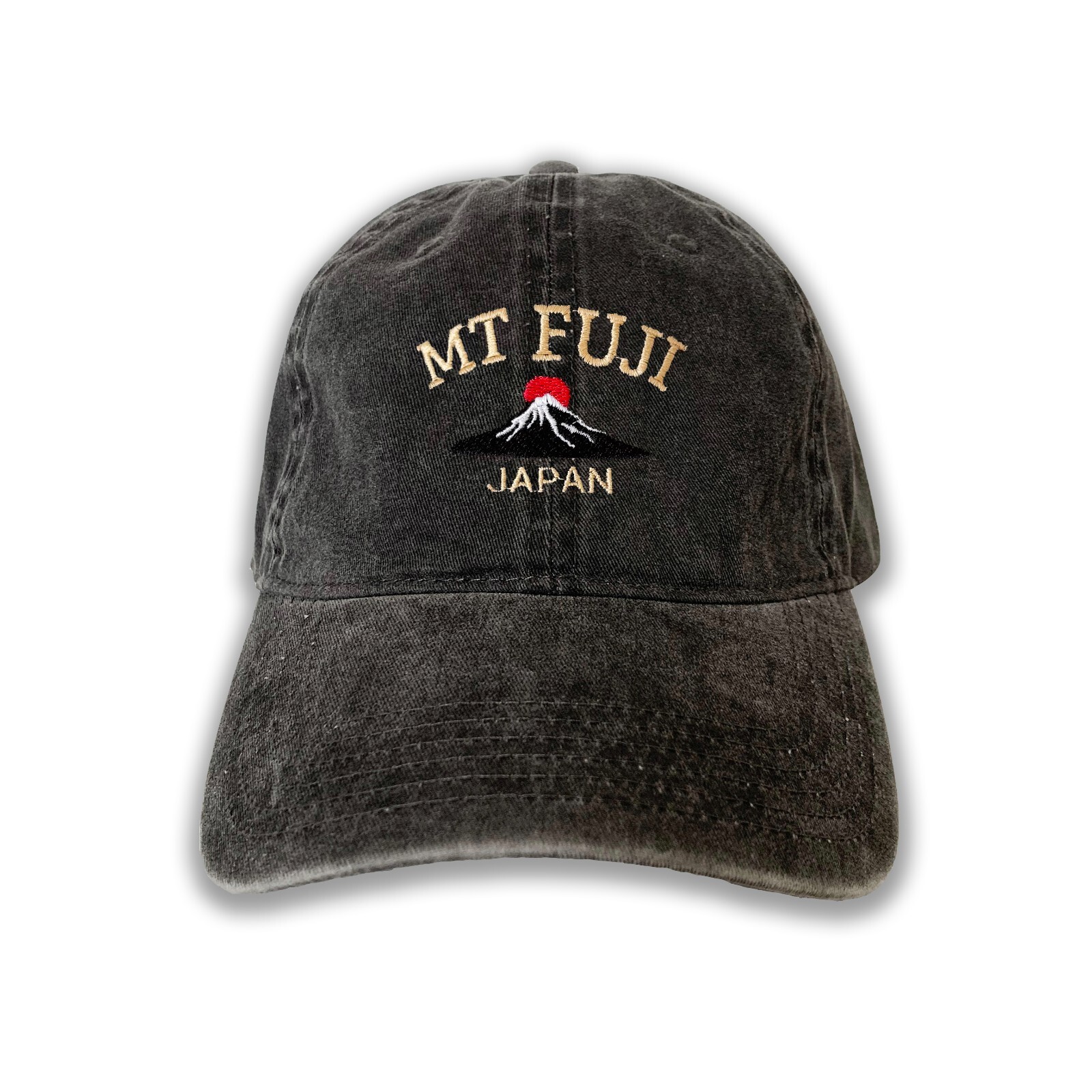 Mt Fuji Japan Embroidered Cap hat baseball trip hat mountain hat camping hat