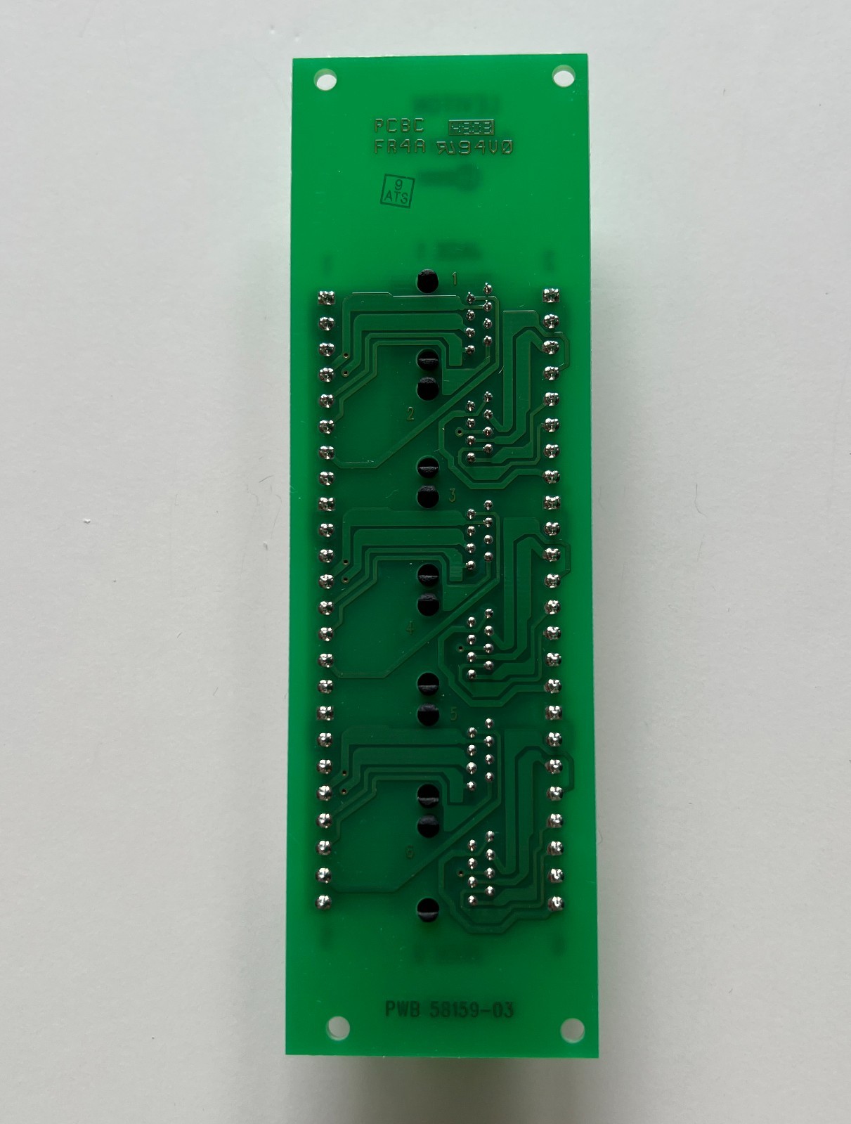 Leviton Category 5E PWA58159-03 Voice and Data Distribution Board 6 Port 1x6