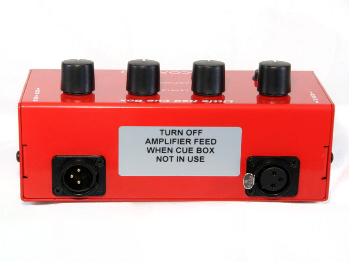 Redco Little Red Cue Box 4-channel Headphone Distribution w/ Volume Controls