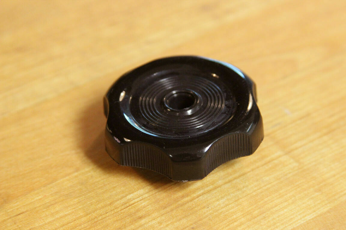 VW TYPE 2 BUS 1968-1979 BAYWINDOW WESTFALIA CAMPER JALOUSIE WINDOW KNOB BLACK