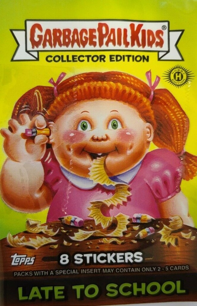 GPK, Late to School base singles, Pick a Card