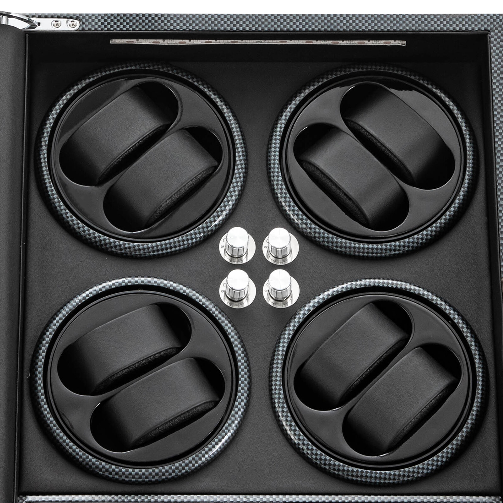 LED Light Automatic Watch Winder Box Display Storage Case 8+5 Watch Winder Box