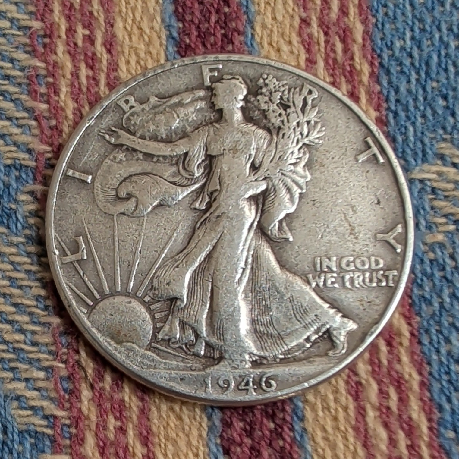 1946 Liberty Walking Half Dollar 50C 90% Silver US Business
