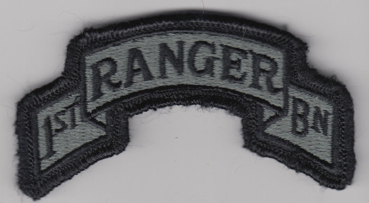 US Army 1st Ranger Battalion Patch Insignia Tab Scroll Military ACU Hook & Loop