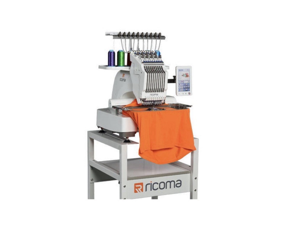 Ricoma Single Head 15 Needle Industrial Electronic Embroidery Machine