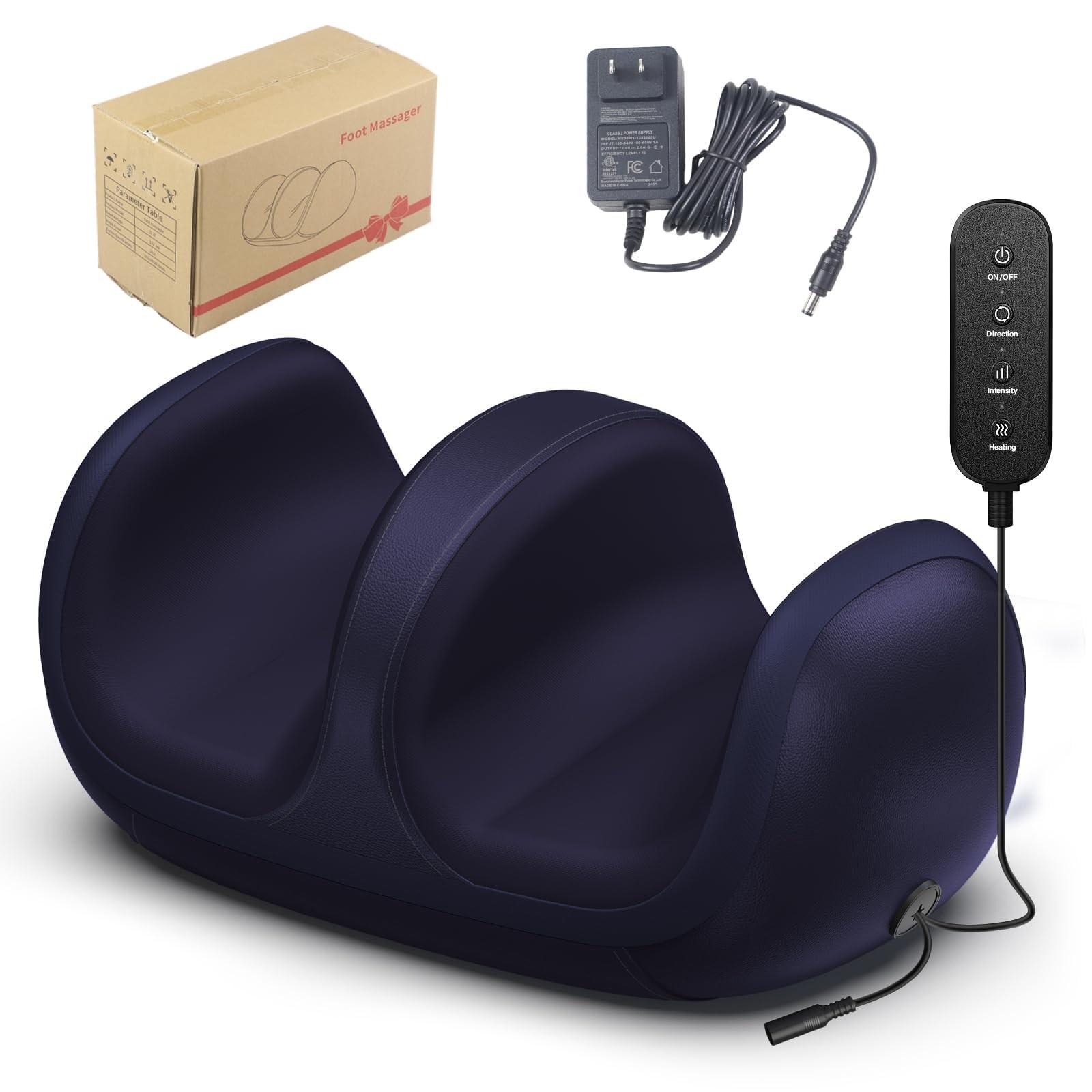 Foot Massager with Heat, Shiatsu Foot Massager for Plantar Fasciitis, Neuropa...
