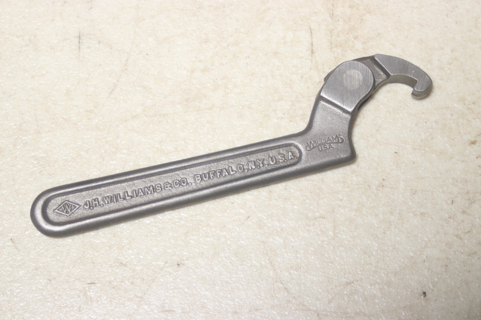 J.H. Williams 471 3/4 - 2 Inch Adjustable Hook Spanner  USA