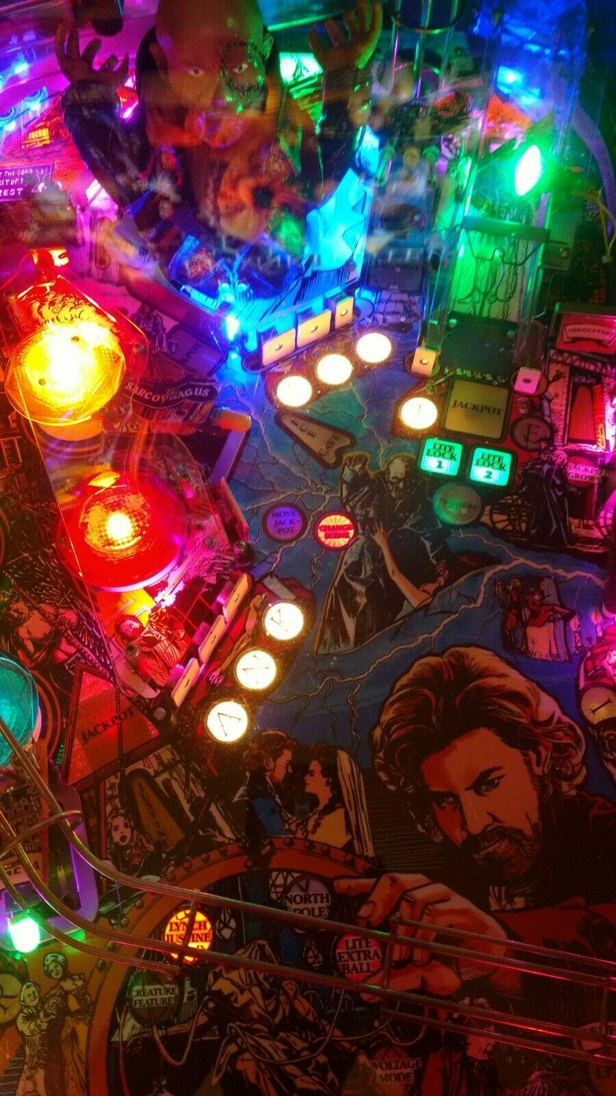 FRANKENSTEIN - NON GHOSTING Lighting Kit custom SUPER BRIGHT PINBALL LED KIT