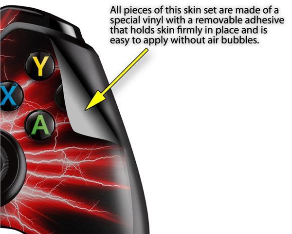 Lightning Red Skin for XBOX One Controller