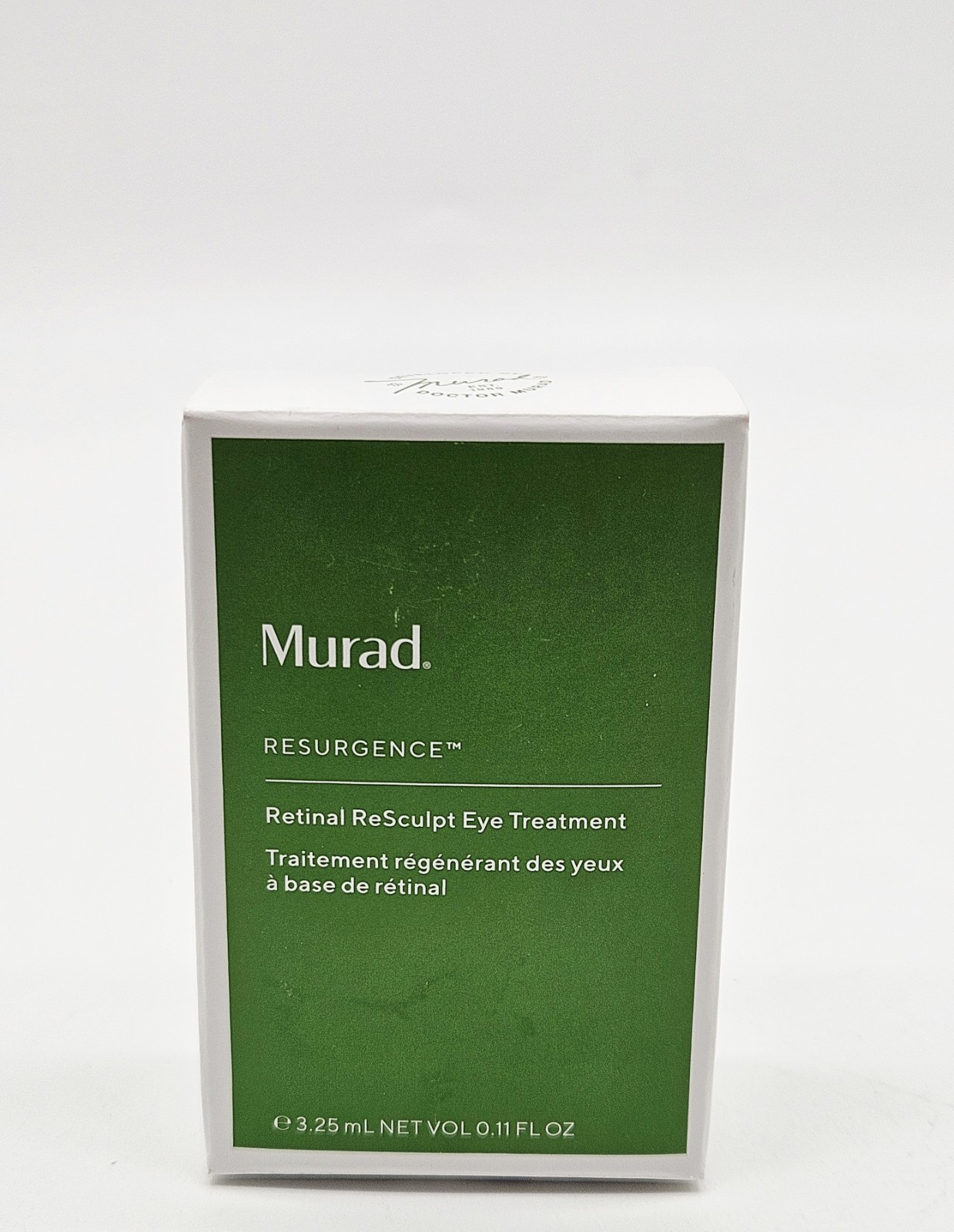 Murad Resurgence Retinal Resculpt Eye Treatment Travel Sz 3.25ml/0.11oz New NIB