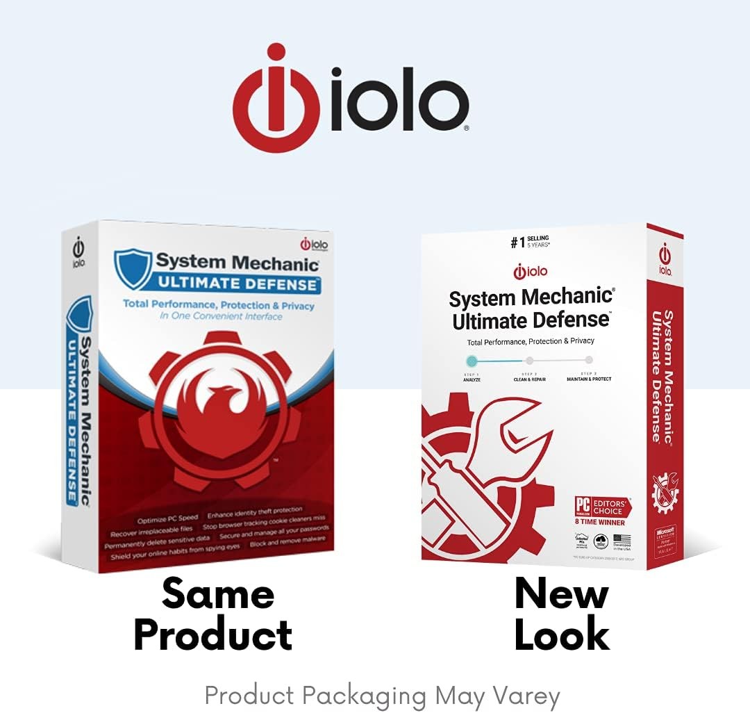 iolo System Mechanic Antivirus Software