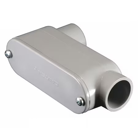 Cantex 5133664 Conduit Outlet Body, Pvc, Trade Size 3/4In