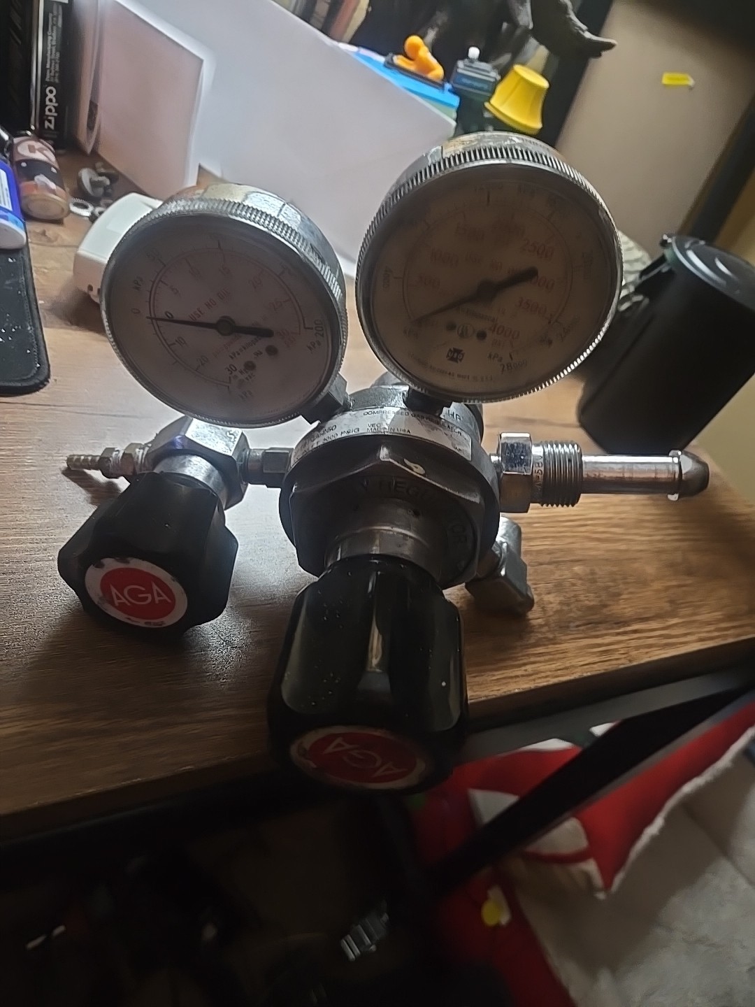 AGA High Purity Regulator Model HPT270-250 3000PSIG