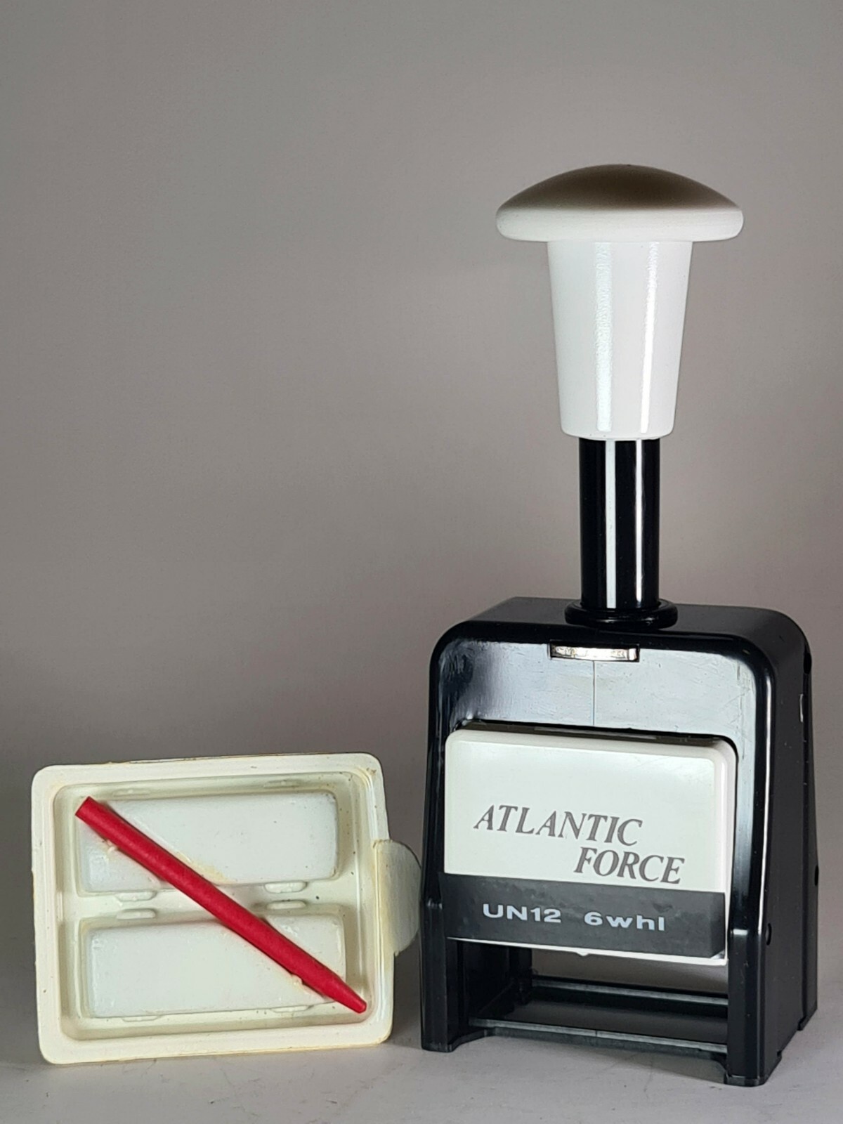 Gothic Atlantic Zeiser Automatic Numbering Machine Vintage Letterpress Machine