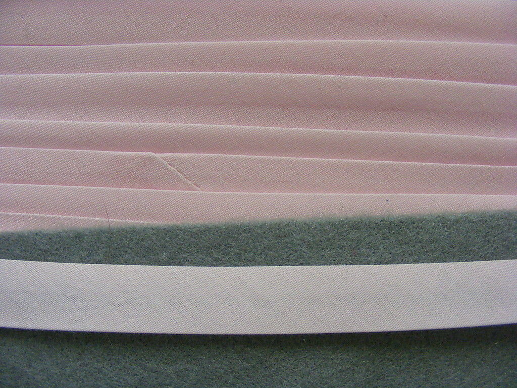 Bias Binding Pink Poly Cotton 12mm  x 10 mts