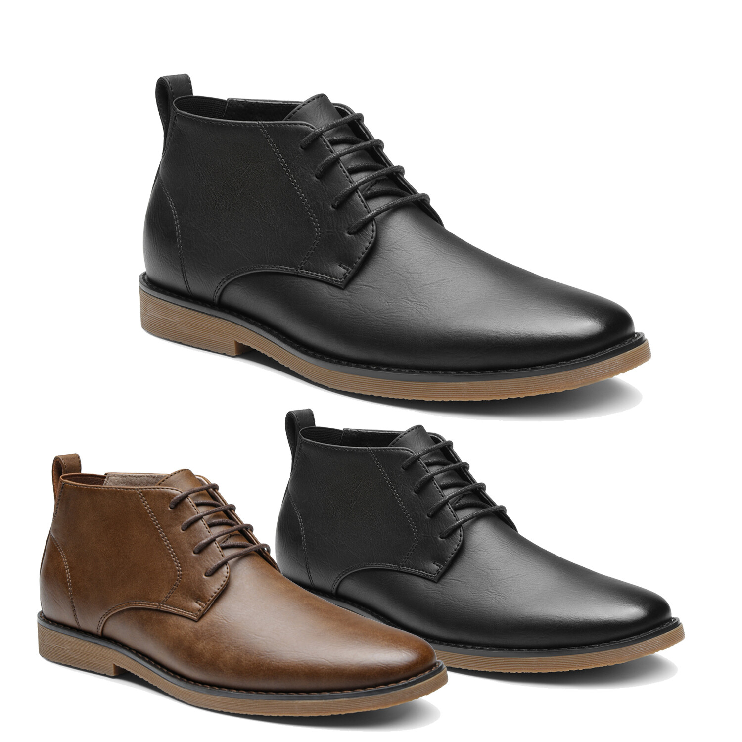 Men's Chukka Boots Dress Casual Shoes Lightweight Smart Casual Boots