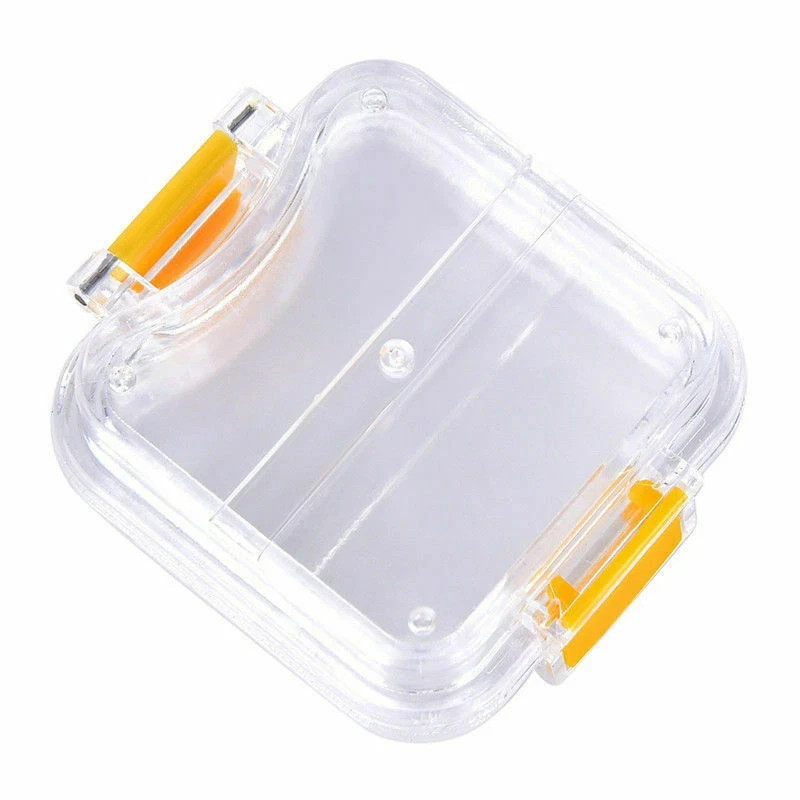 Dental Plastic Denture Protector Tooth Box with Film Membrane Denture Storage Bo