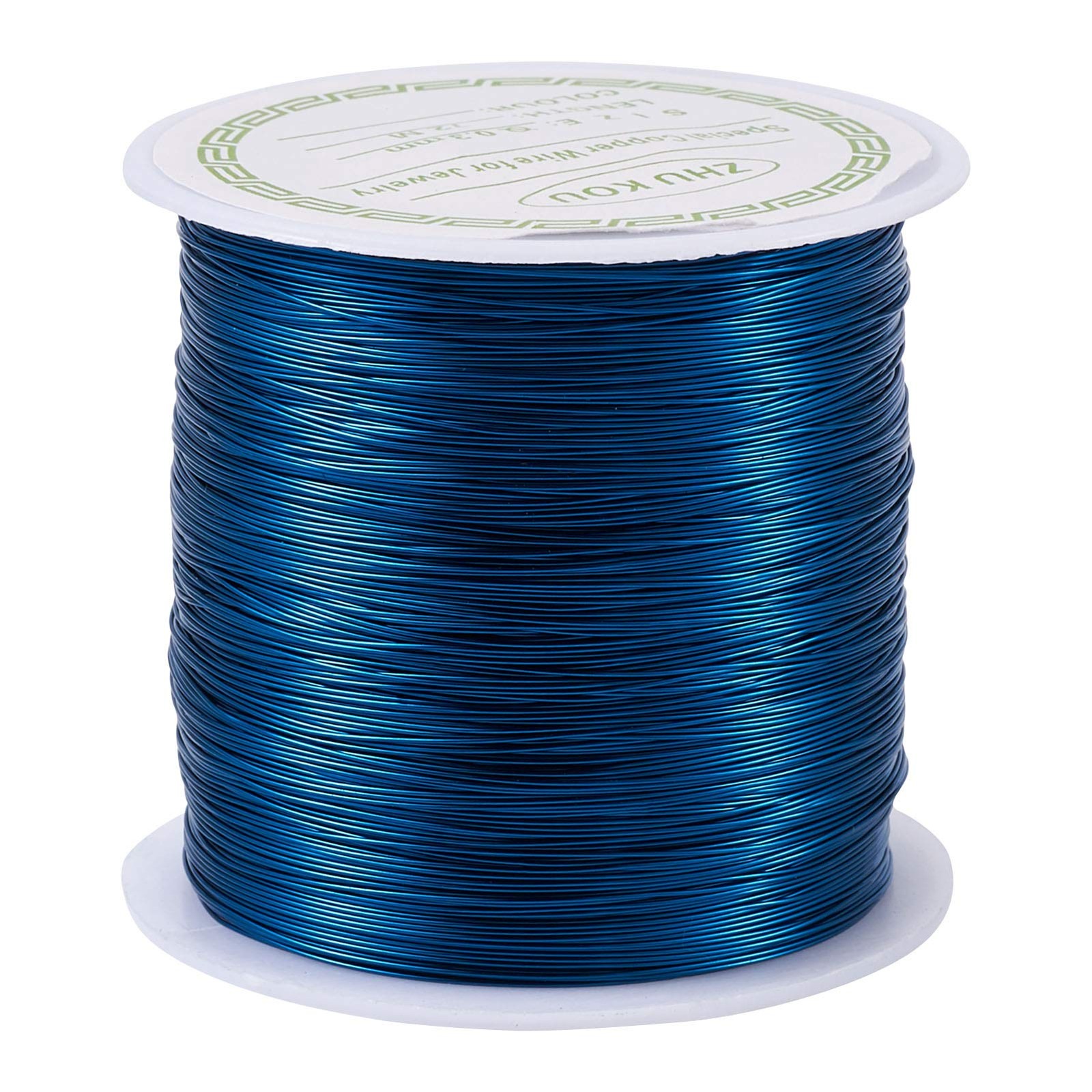 Pandahall 236 Feet Tarnish Resistant Copper Wire 28 Gauge Jewelry Beading Cra...