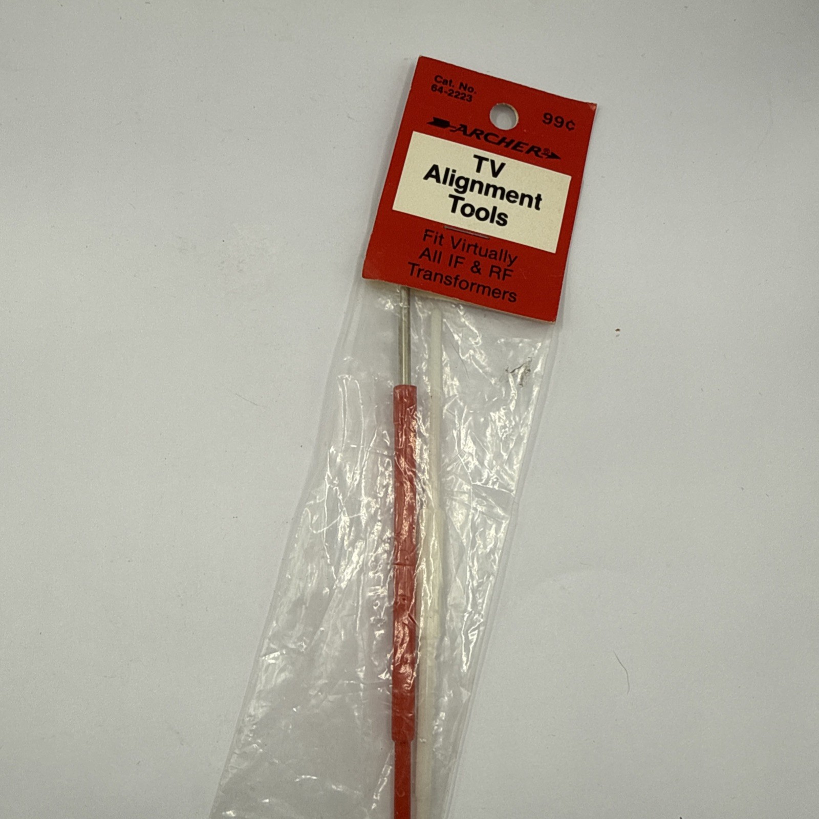 VINTAGE ARCHERS ELECTRONICS 64-2223 UNIVERSAL TV  CRT ALIGNMENT TOOL SET KIT