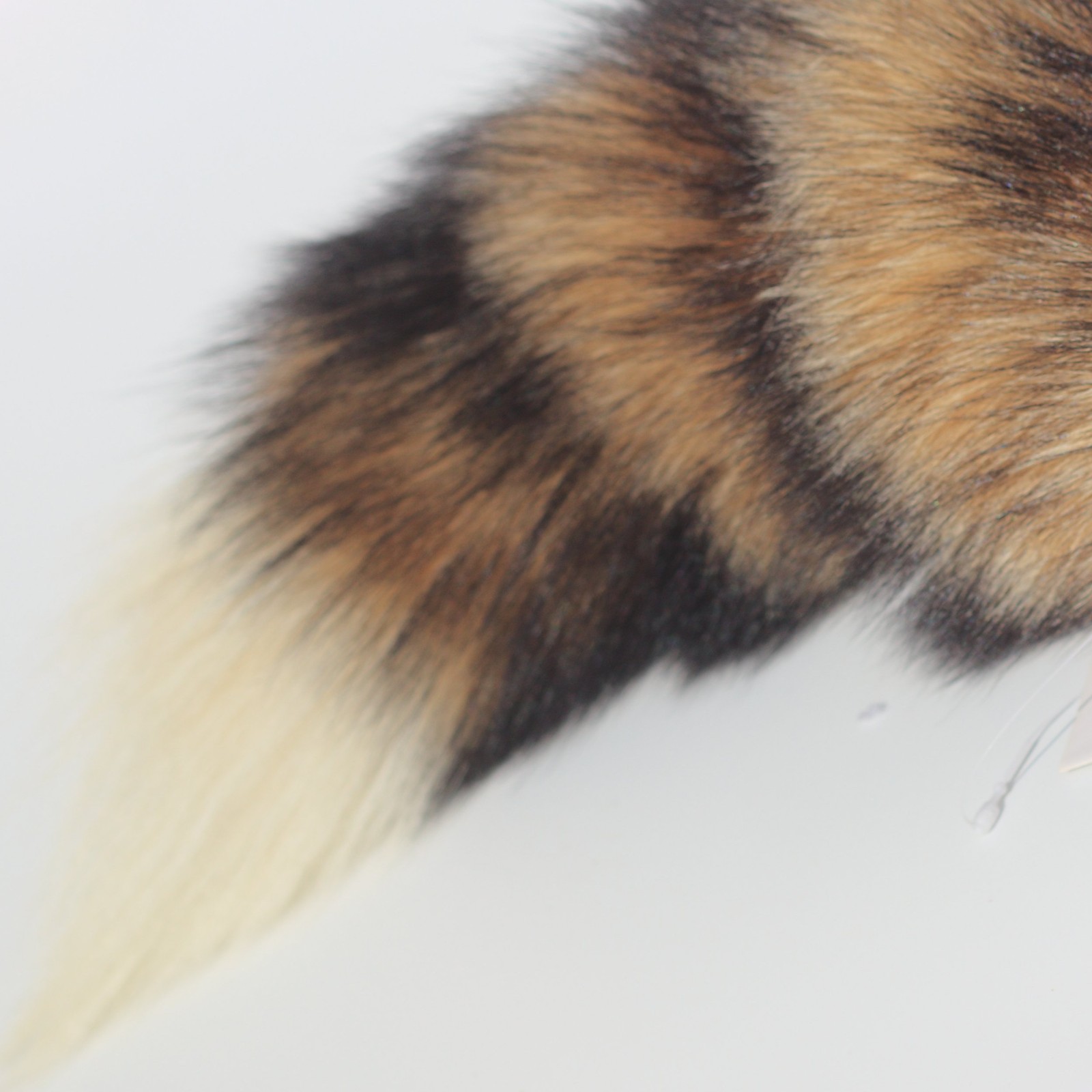 Huge Fluffy Fox Tail Fur Cosplay Keychain Handbag Accessory Tassel Hook