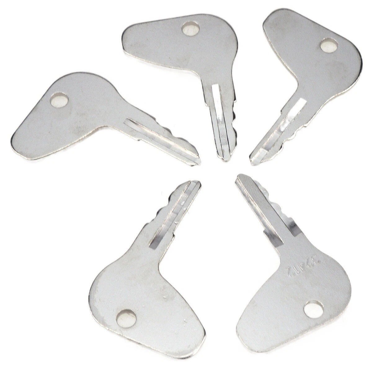 5PCS Keys For Mahindra Tractor 2015 2615 3015 2216 2816 Replaces 27800501200