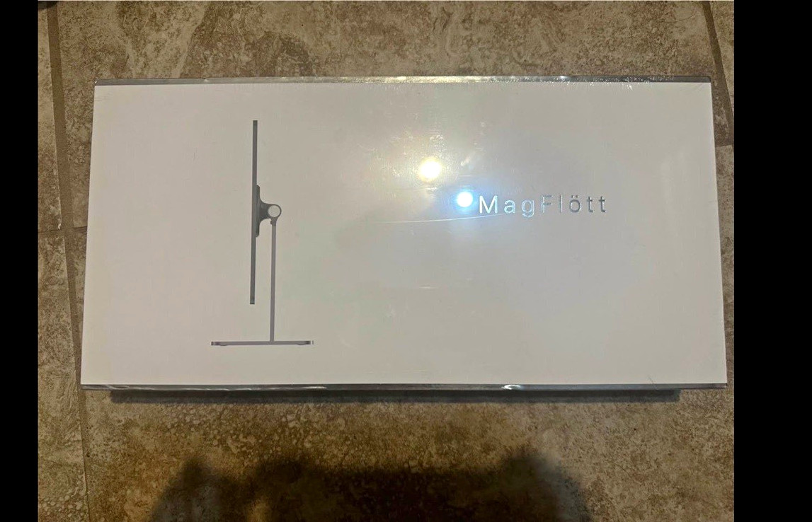 CharJenPro MagFlött Magnetic 360 Rotating Stand iPad Pro 12.9/iPad Air Gray