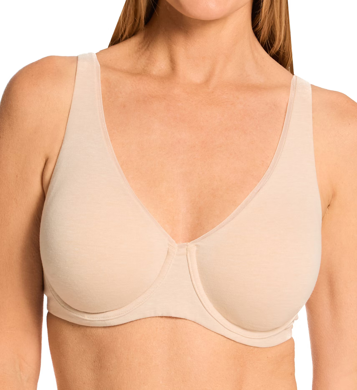 Bali DF8131 Cotton Collection 2-Ply Underwire Bra