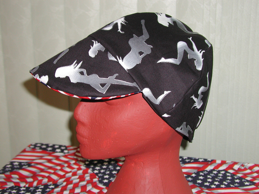Mud Flap Girl: Red's American Made: Welding, Biker Hat Working Men $7.00 each