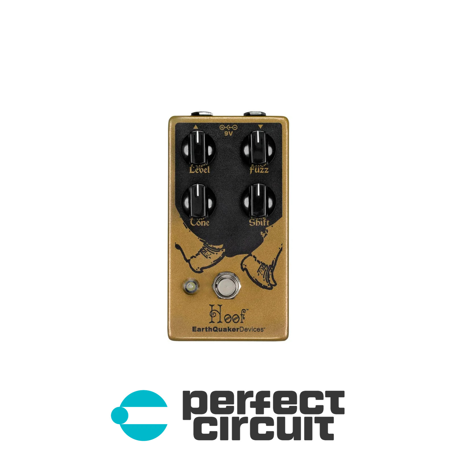 EarthQuaker Devices Hoof V2 Fuzz Pedal EFFECTS - NEW - PERFECT CIRCUIT