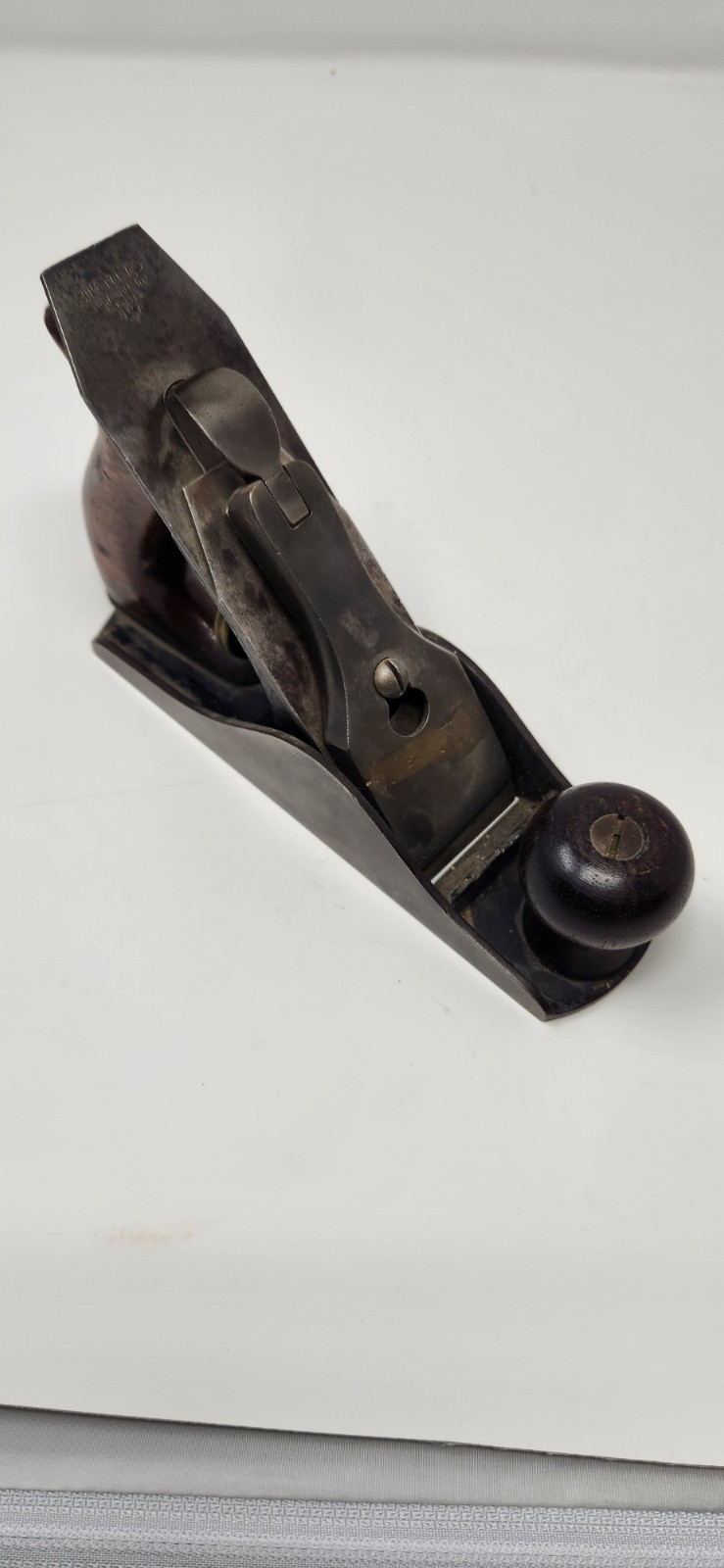 Vintage Early Stanley No 2 Compact Smoothing Plane New Britain Ct blade