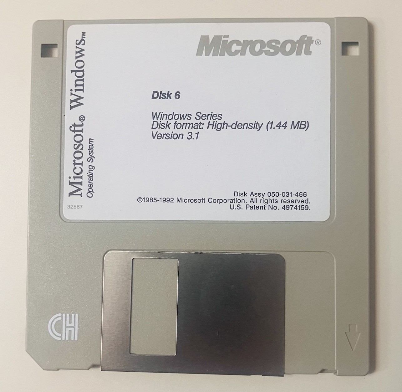 Microsoft Windows 3.1 (1992) Complete 6-Disk Set + User Guide | 3.5” HD Floppies