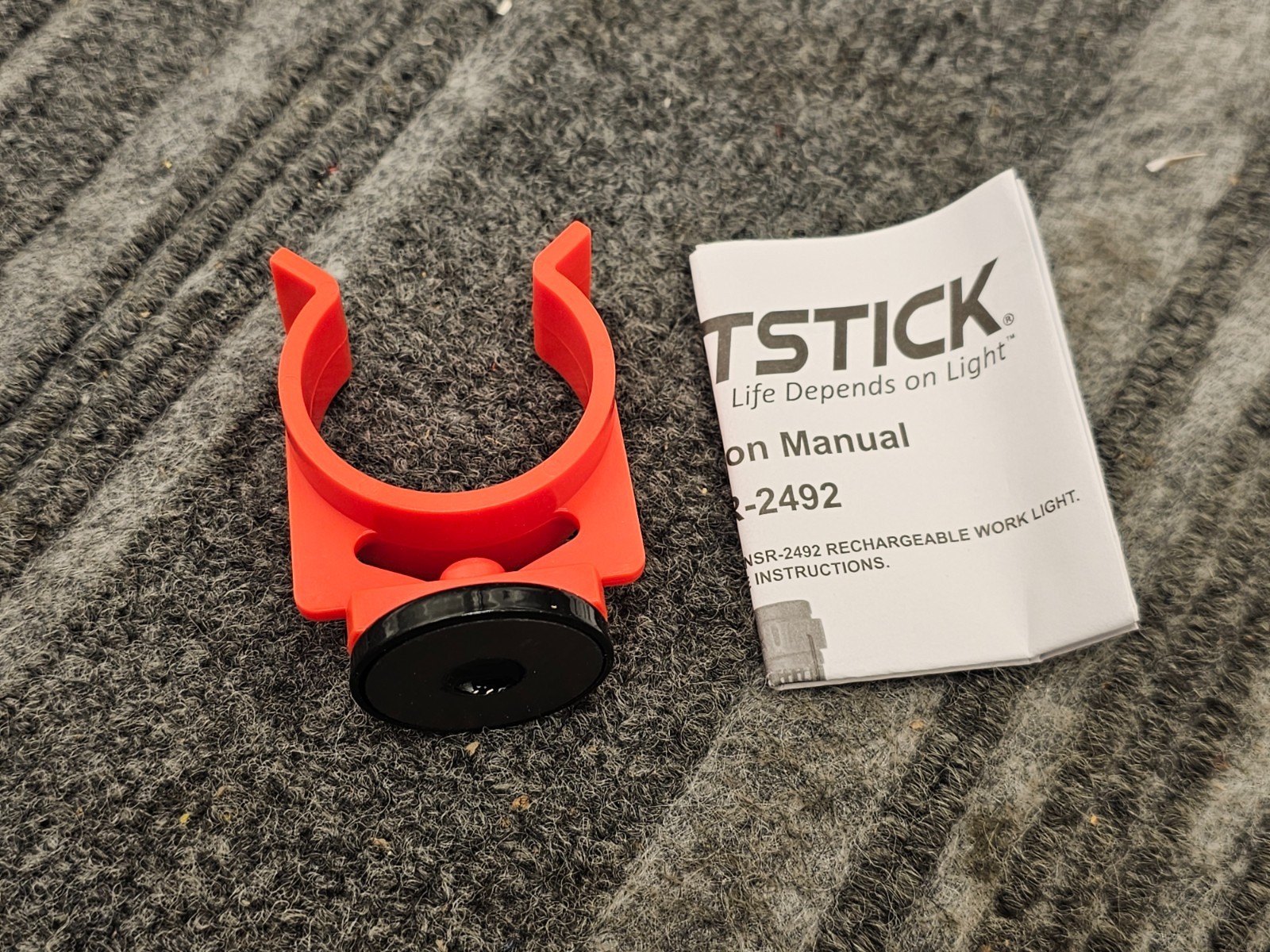 NIGHTSTICK NSR-2492 Multi-Purpose Rechargeable Dual-Light Work Light