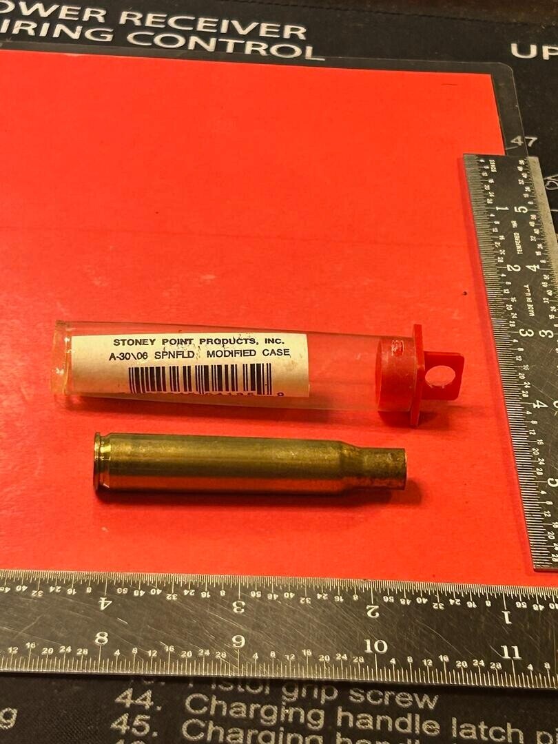 Hornady LOCK-N-LOAD Modified Case for .30-06 Springfield in plastic tube.