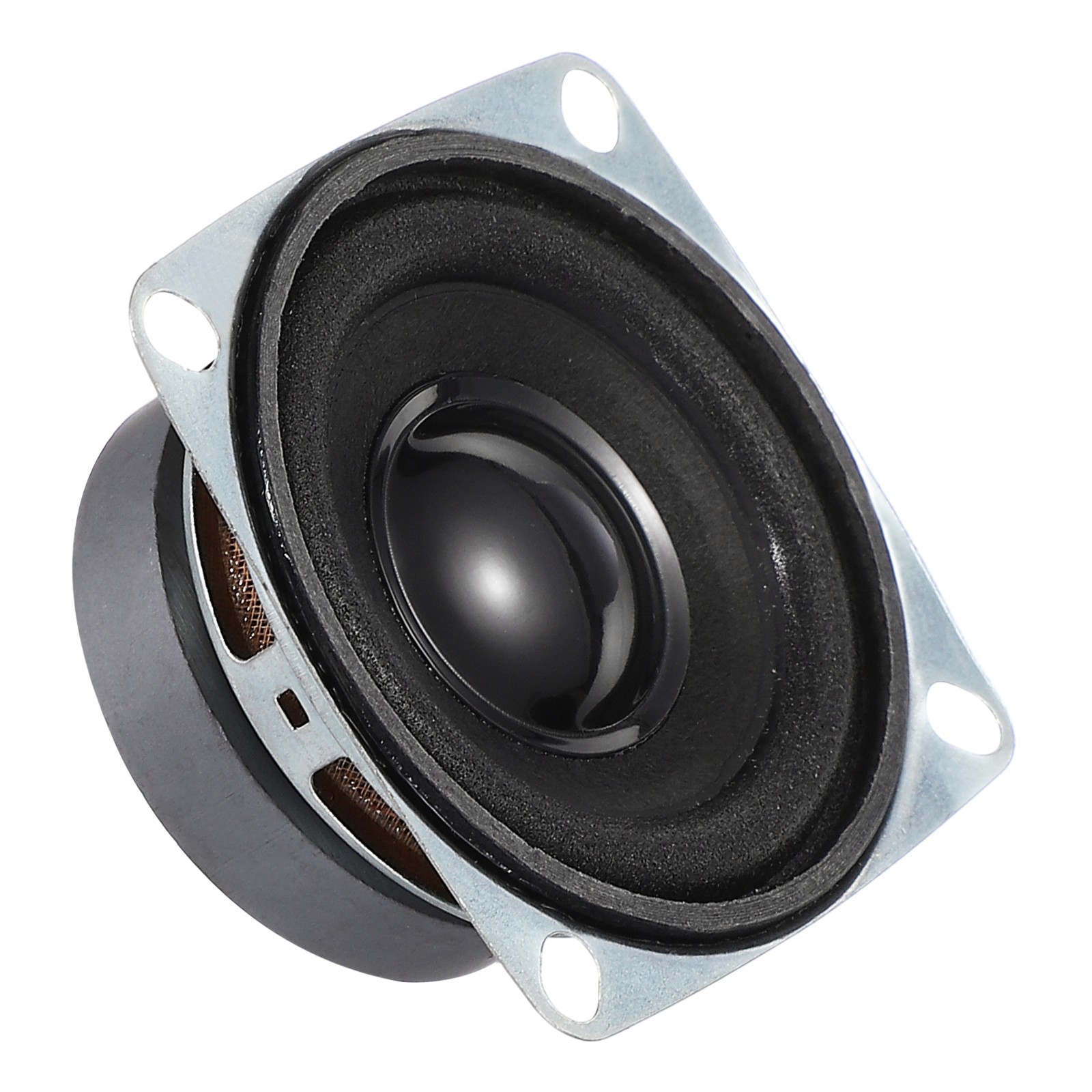 2Pcs 3W 3Ohm Small Speakers Square Micro External Magnet Speaker 40mm Black