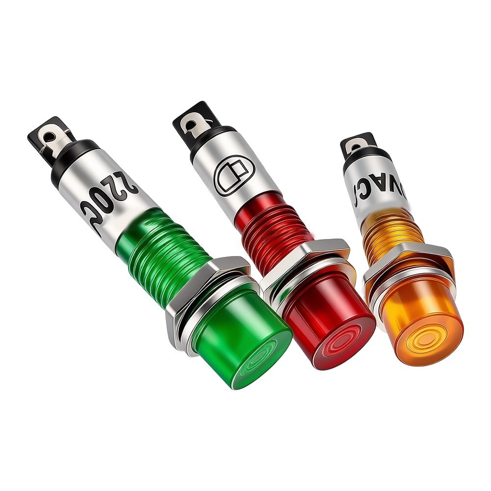 7mm Hole Fit Signal Light for Distribution and Control Panels