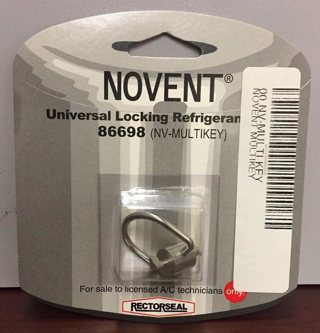 NOVENT MULTI-KEY FOR LOCKING REFRIGERANT CAPS 86698 (NV-MULTI-KEY)