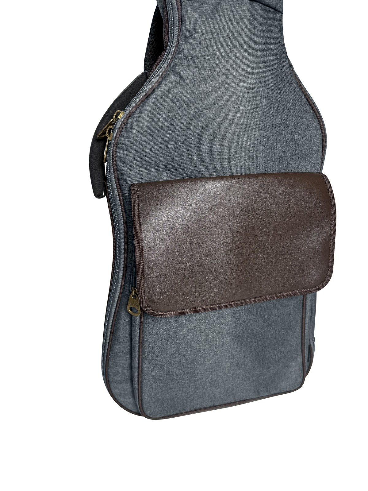 Barton GSP Messenger Bass Guitar Gig Bag, Fossil Gray