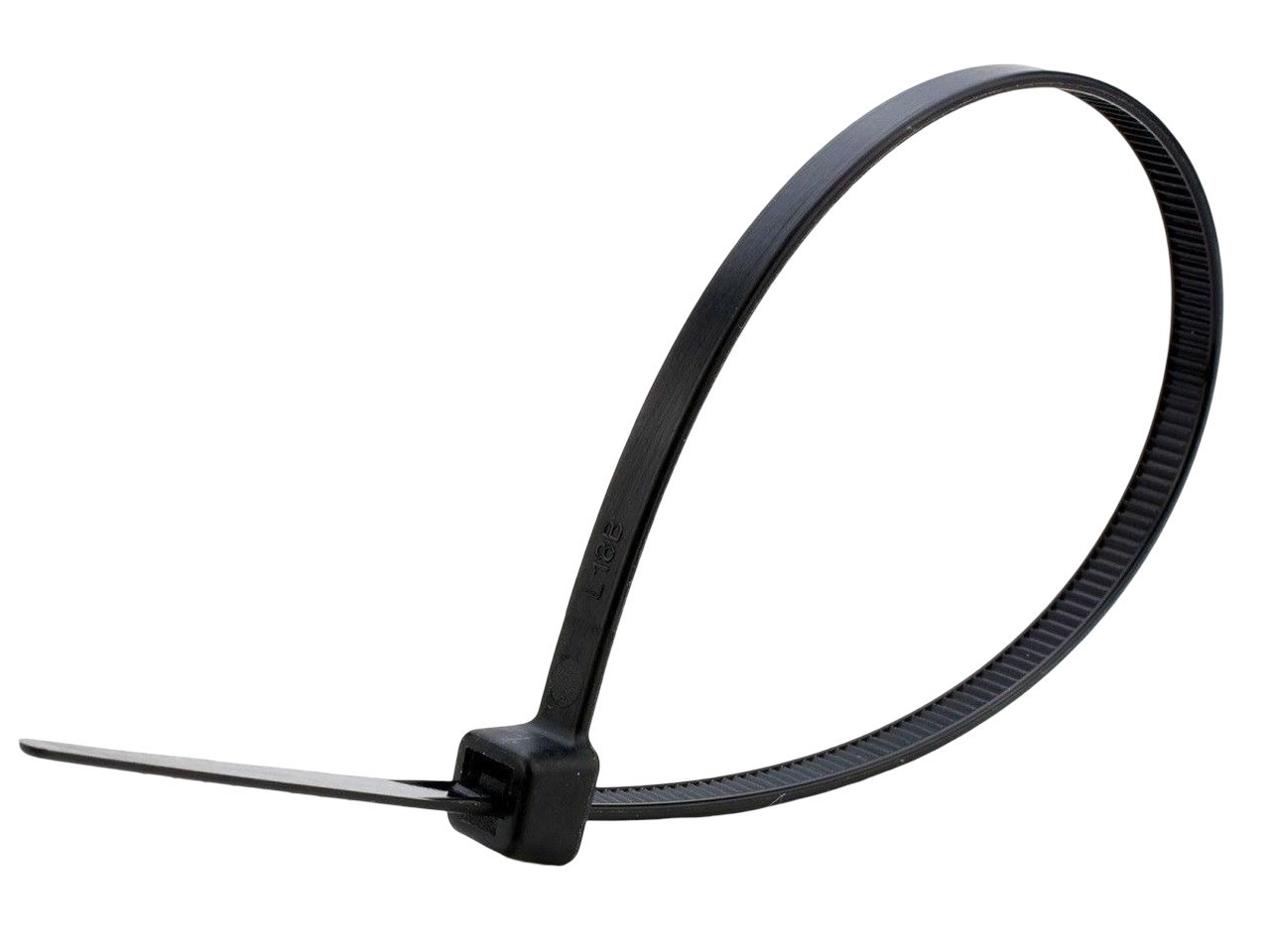 YAGI CT‑18‑120 Cable Zip Ties 18" 120lb Black Nylon Heavy‑Duty 100 Pack