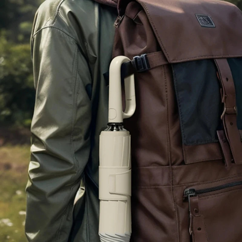 20 Bones Windproof Strong 105CM Reinforced Automatic Folding Umbrella for Men, L
