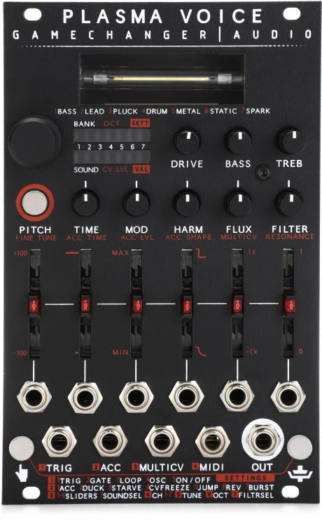 Gamechanger Audio Plasma Voice Synthesizer Eurorack Module